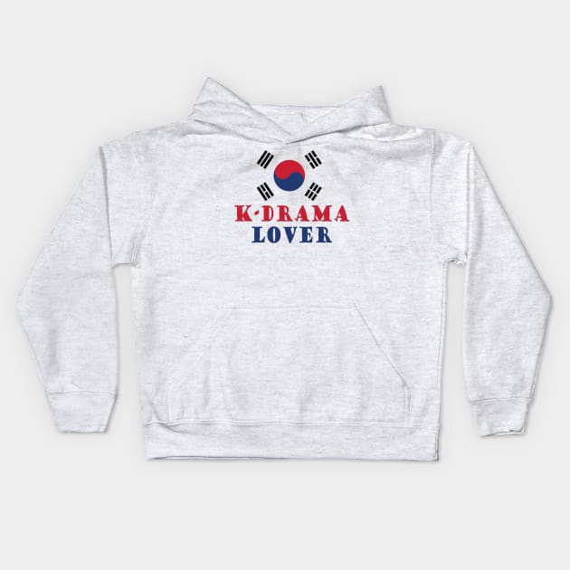 K-drama Lover Kids Hoodie by epoliveira